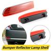 2PCS For Toyota Avensis Alphard Estima RAV4 Gaia PREVIA IPSUM Car Rear Bumper Reflector Tail Brake Light Cover Shells No Bulb