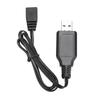 USB Charging Cable XH 3 Pin Plug 7.4V Li Ion Battery Charger for 18301 18302 18303 18304 Series 1:18 RC Cars