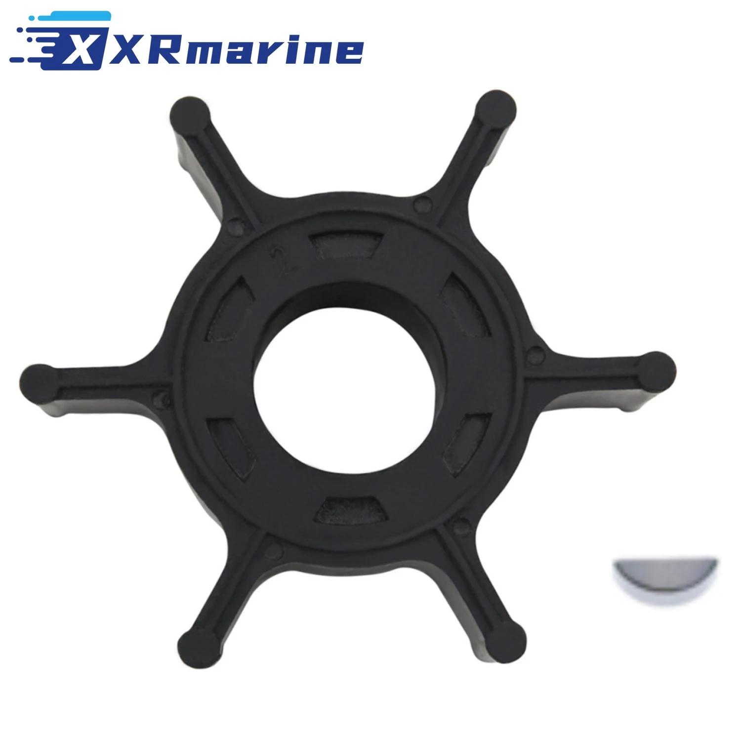 6G1-44352 Water Pump Impeller with Key for Yamaha Outboard 6HP 8HP 2 stroke 6G1-44352-00 18-3066 Impeller