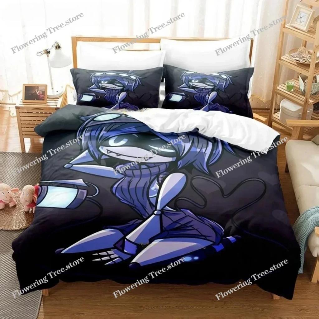 Fashion Murder-Drones Duvet Cover Sets 3D Printing Murder-Drones Bedding Set Home Textiles Adult Children Bedroom Duvetcover Set