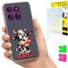 Hülle Für Motorola Edge 60 Pro Hülle Foto Case Rückseite Elefant + Glas 9H