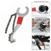 Bicycles Cassette Flywheel Removal Tool with Chain Whip Road Bike Chain Spanners For Smooth And Quick Bike Maintenance