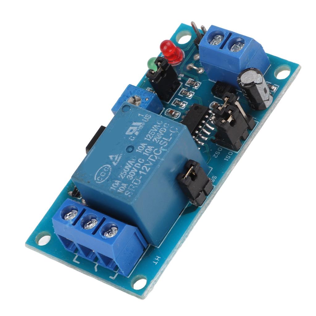 Time Delay Relay Switch Module DC12V Normally Open Trigger for Automation Equipment Modification