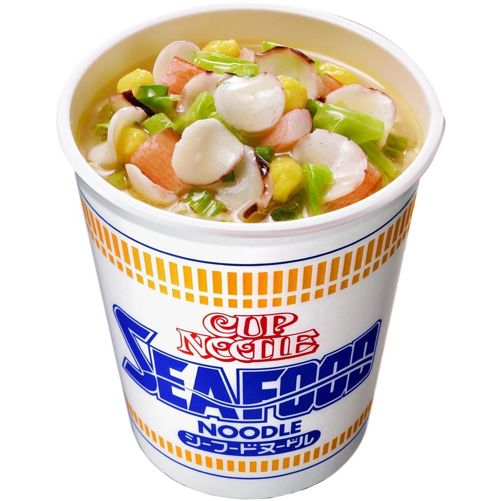 Nissin Cup Noodle Owoce morza 75g x 20 opakowań Makaron,