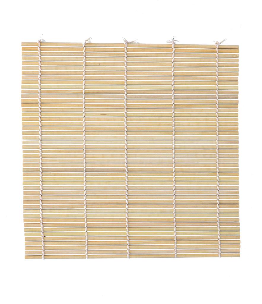 Takagi Bambusowa Mata do Rolowania 24cm x Naturalna do Wodorostów Japoński Sylwester Takagi Ślepa, 24cm, Bambus, Rolki, Potrawy Noworoczne,