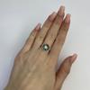 Silver Ring with Mystic Topaz 2.825ct (2121992)