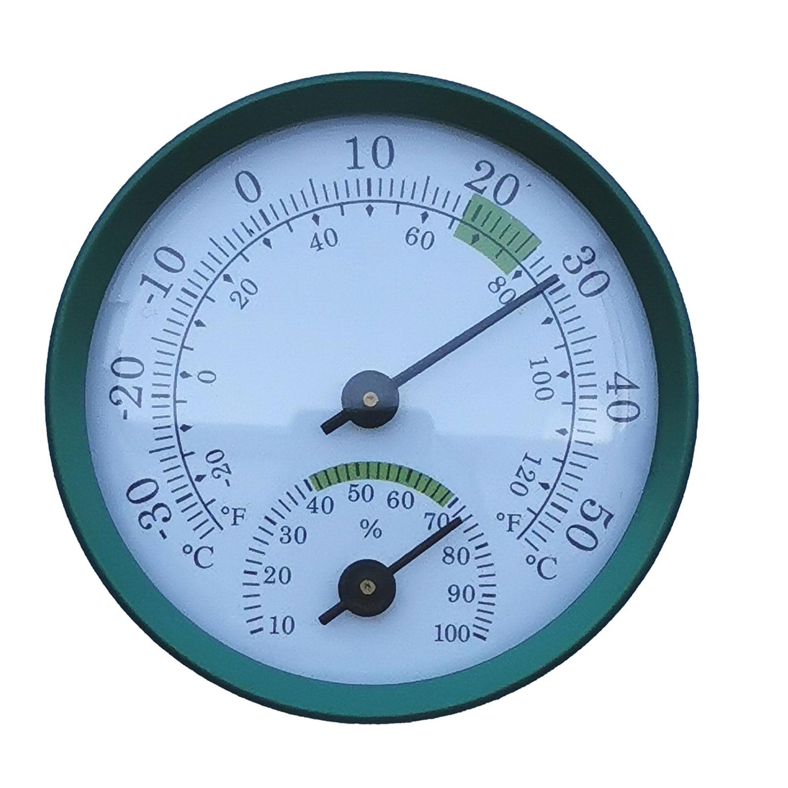 

Versatile 57mm Gold Aluminum Thermohygrometer Precise Temperature and Humidity Measurement