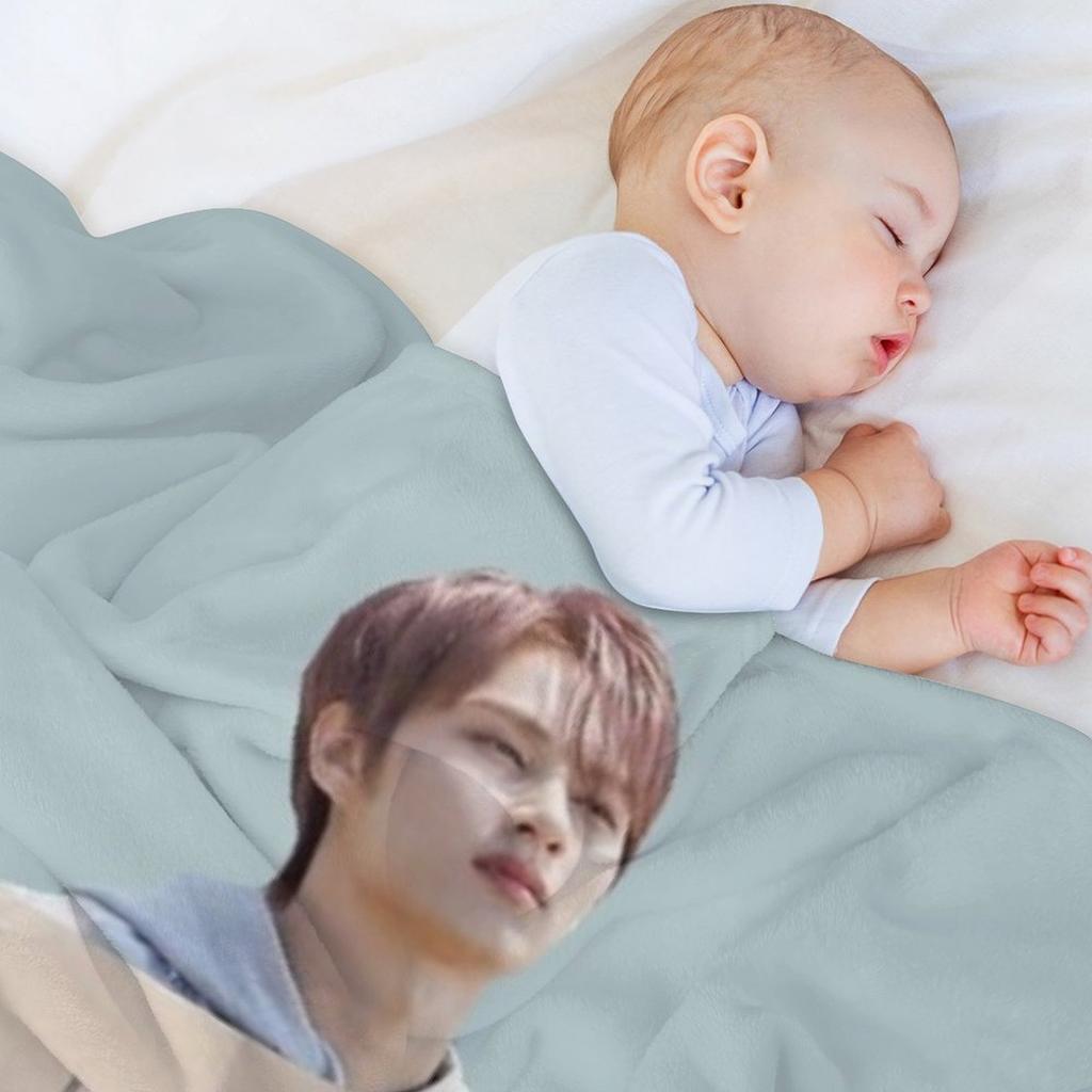 Jun Help Me Sign Throw Blanket Polar blankets ands Thin Cute Plaid Blankets