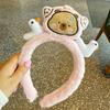 Lovely Cartoon Headbands Creative Pattern Hairbands Soft Comfortable Headdress for Women and Children