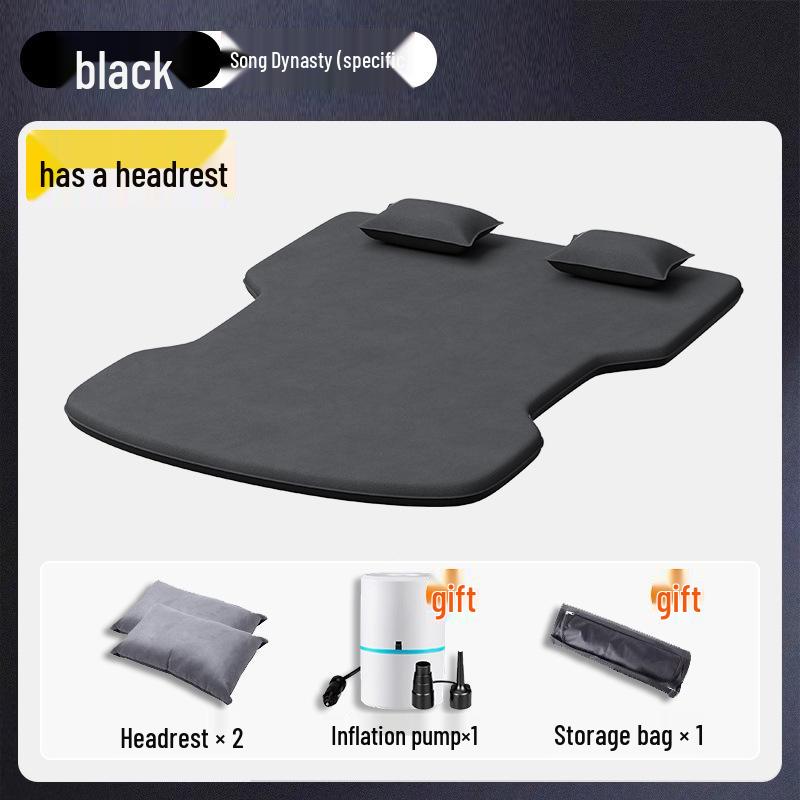 BYD Song Pro Car Bed Mattress: DMI Inflatable-Free Sleeping Pad for Rear Seat