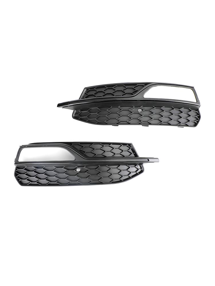 Lower Bumper Fog Light Cover Grill Grille 8V3807681G 8V3807682G Fit for A3 S3 S-Line 2013-2016