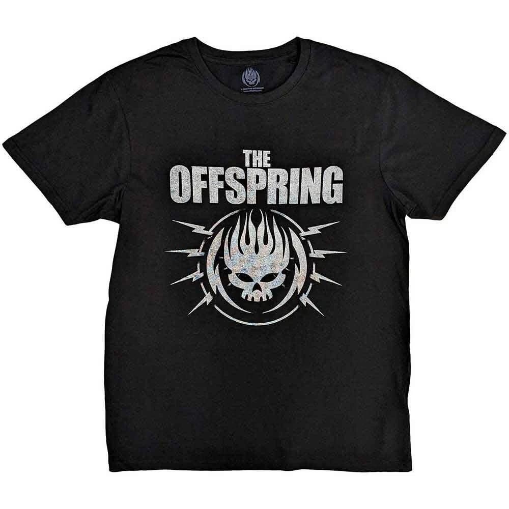 Черная футболка The Offspring  Bolt Logo  - НОВАЯ 2XL