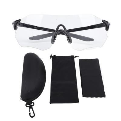 Cycling Glasses Color Changing Windproof UV Proof Adaptable Frame Sports Sunglasses for Running Hiking Water Sports