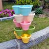 Petal Multi-Tier Stackable Indoor/Outdoor Flower Pot