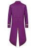Unisex Swallow Tailed Vintage Tailcoat Medieval Theme Party Coat