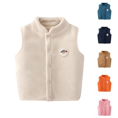Winter Kids Vest Sleeveless Padded Horse Clip Outer Wear Olirong Vests