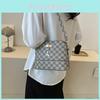 Trendy 2023 Fashion Minimalist Shoulder Crossbody Bag For Women In Black