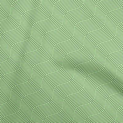 Cotton Flex Lime Fabric Moire Fabric For Sewing Printed Craft Fabric By The Yard 40 Inch