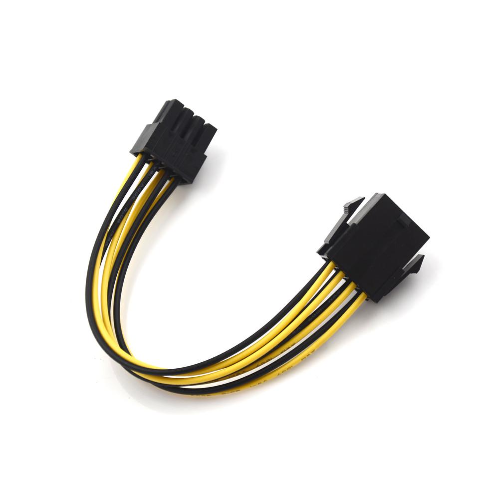 20Cm 8 Pin Atx Psu Power Extension Cable Extension Power Cable Power Supply