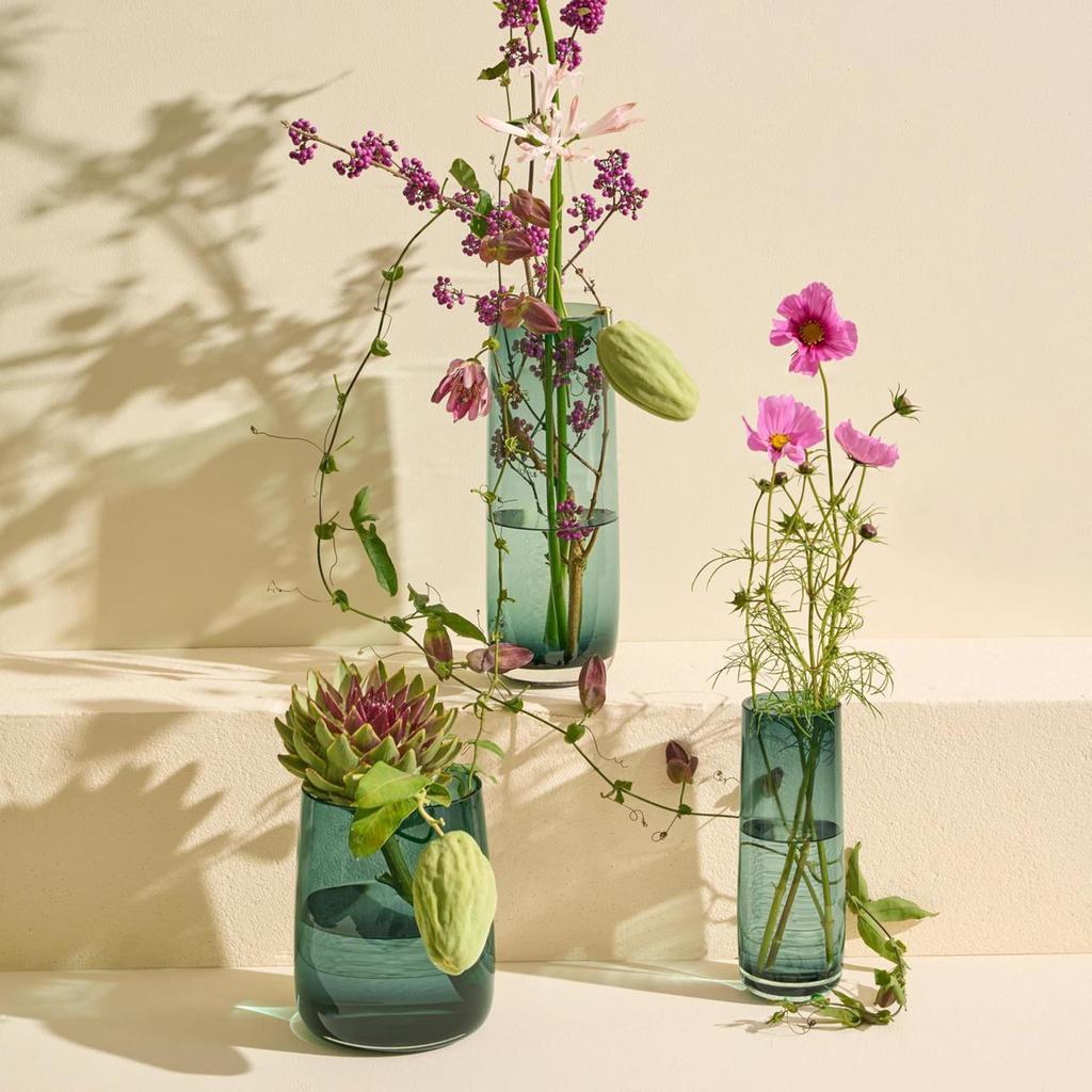 ASA Glass Flower Vase Height Ajana Vase Small Vase Object, 18cm, TAS88022009,