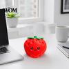 Reusable Stress Ball Cartoon Strawberry Relief Toy, Giant Squeeze Fake Shaped Fruit Sensory Fidget Toy for Home Office School