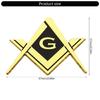 Auto Car Emblems 3D Decal Sticker Strong Adhesive for Truck and Motorcycle Reflect Cultural Identity And Personal Style