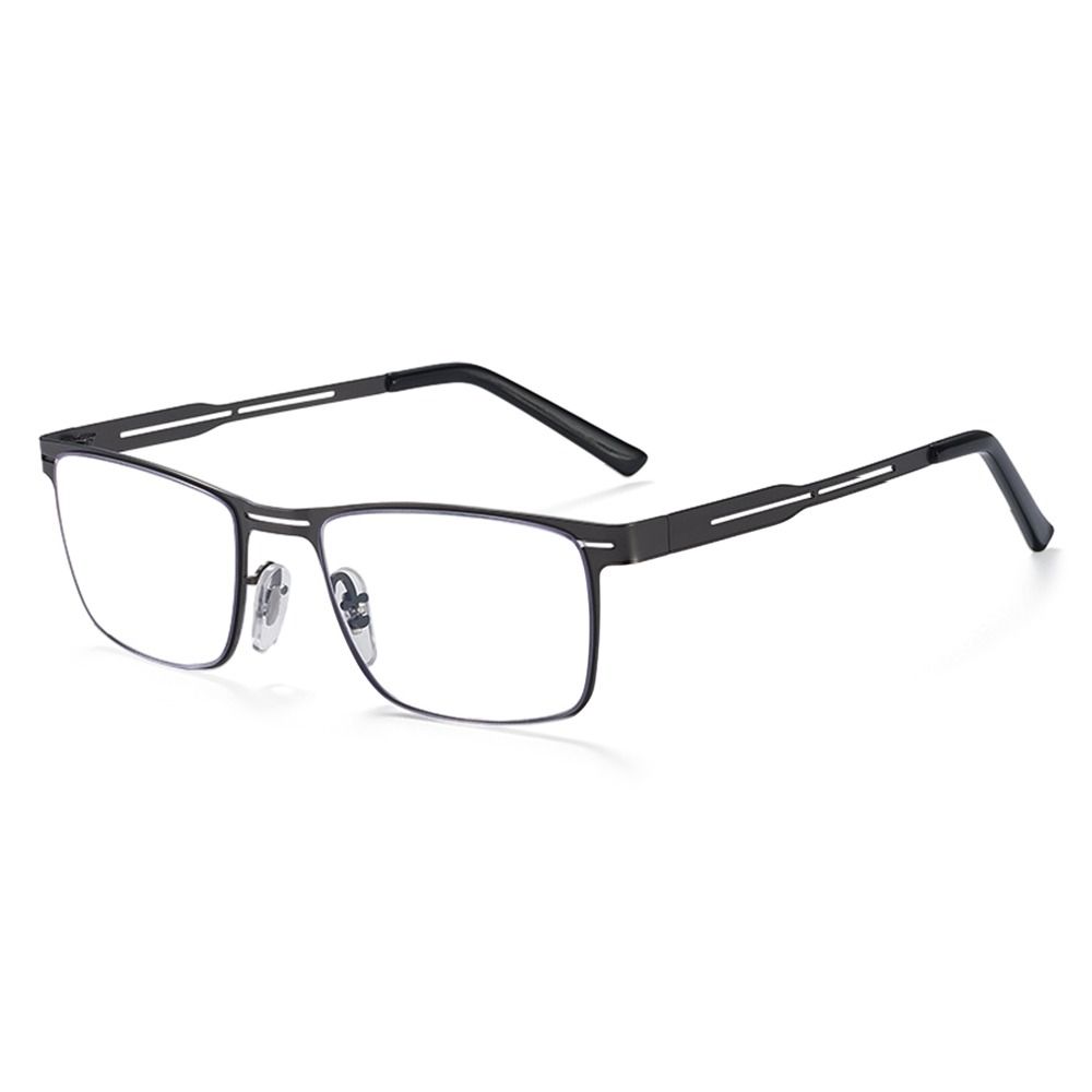 Stainless Steel Men Business Reading Glasses for Reader Women Unisex Presbyopia Optical Eyeglasses +1.0 1.5 2.0 2.5 3.0 3.5 4.0