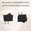 5Pcs On/Off Boat Rocker Switch, 2 Pin Position Snap, 12V/110V/250V, Mini Toggle Switch for Car, Boat, Automotive, DIY Electrical Projects, Easy