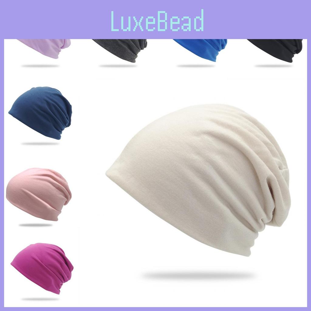 Solid Trendy Color Oversized Knitted Hat Unisex Fashion Breathable Warm Features