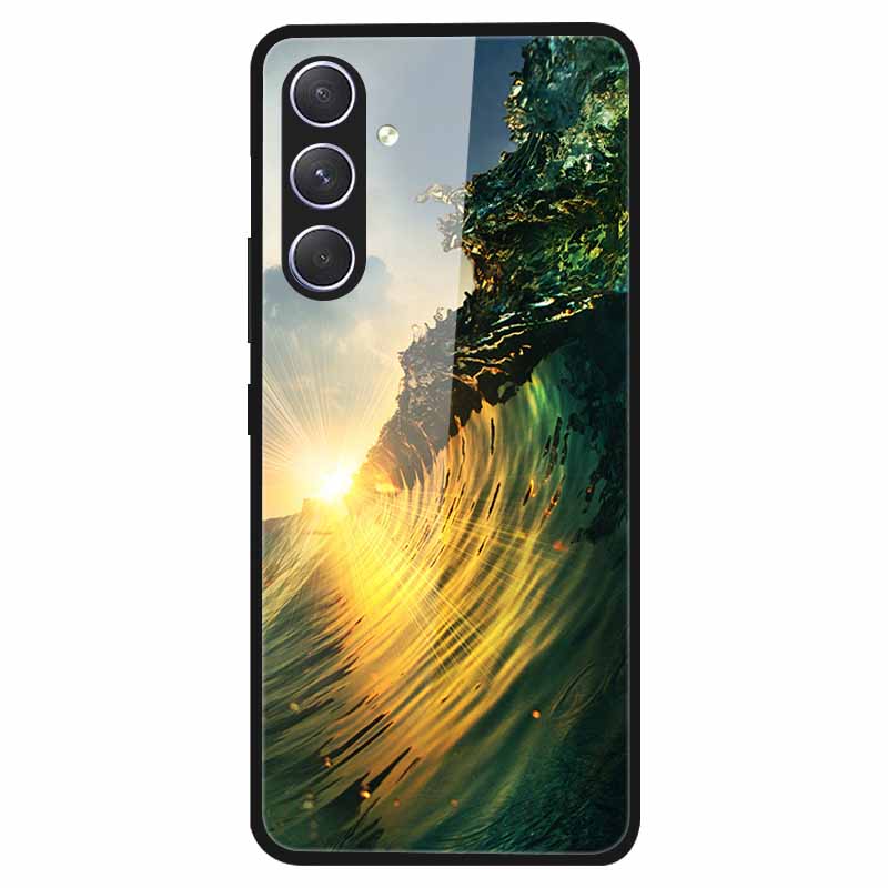 Tempered Glass Case For Samsung Galaxy A34 / A54 5G Cover Hard Shockproof Cases for Samsung A54 Funda Coque for GalaxyA54 case