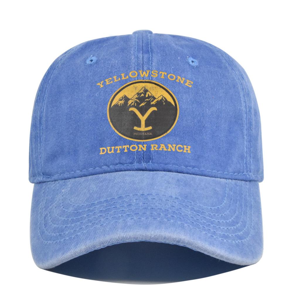 Hat Sun Graffitied Printed Baseball Cap Printed Duck Cap With Old Brim Curved