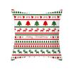 Christmas Nordic Cartoons Digital Printing Short Plush Pillow Covers For Car Sofa Office Cushion Cover Home Goods 60X60Cm