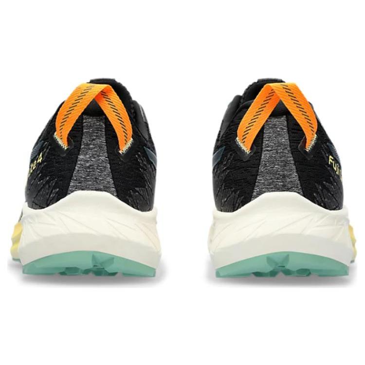 New Asics Fuji Lite 4 Black Magnetic Blue 1011B698-002