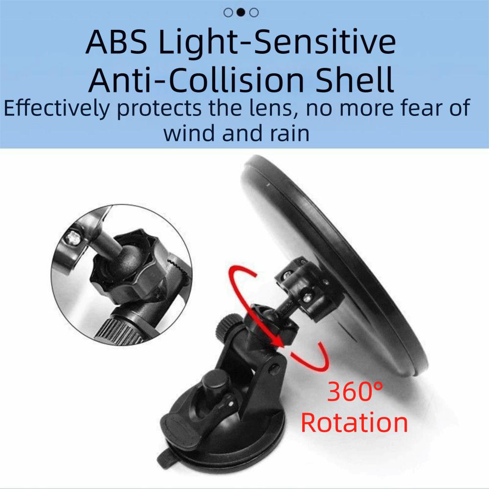 360 Degree Rotation Blind Spot Mirror 11/12.5cm Rearview Convex Mirror Parking Assistance
