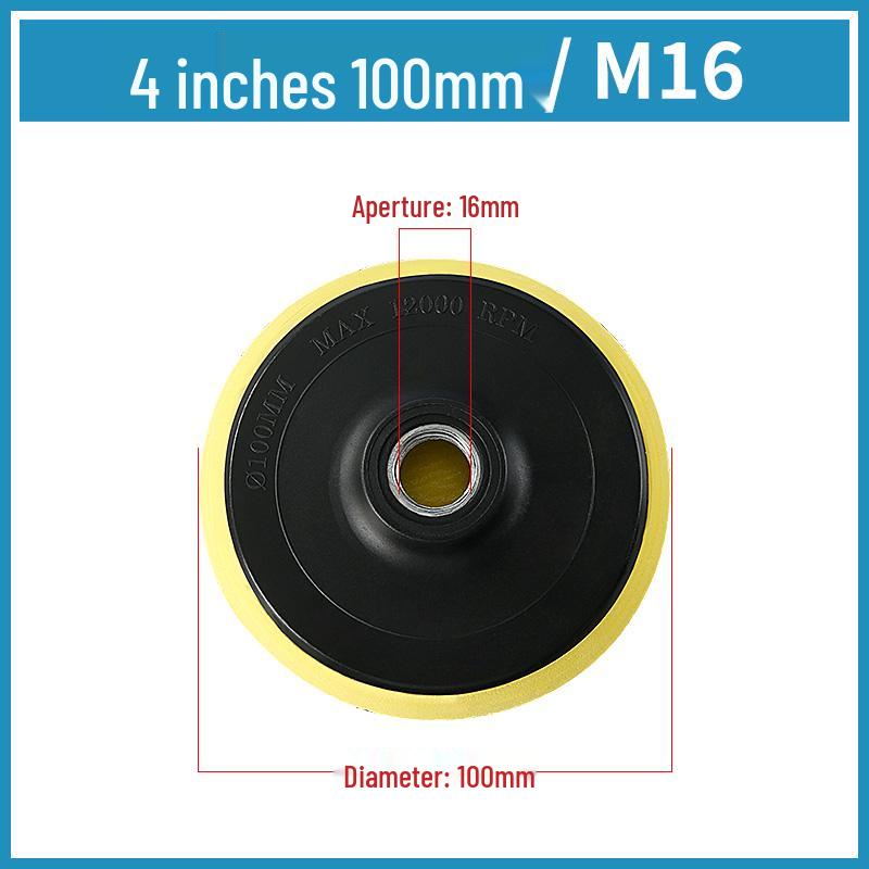 Stone Polishing Kit: Wet/Dry Pads, Self-Adhesive, Rubber Backing, Angle Grinder Head, Sandpaper Suction Cup