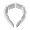 Anillo Refrigerante para el Cuello, Anillo de Hielo Reutilizable Manos Libres para el Cuello, Refrigeración de hasta 2 Horas para Deportes al Aire Libre(Blanco / CN)