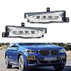 Compatible Right Front LED Daytime Running/Fog Light for 17-19 BMW X3/X4 (Part No. 63177412528)