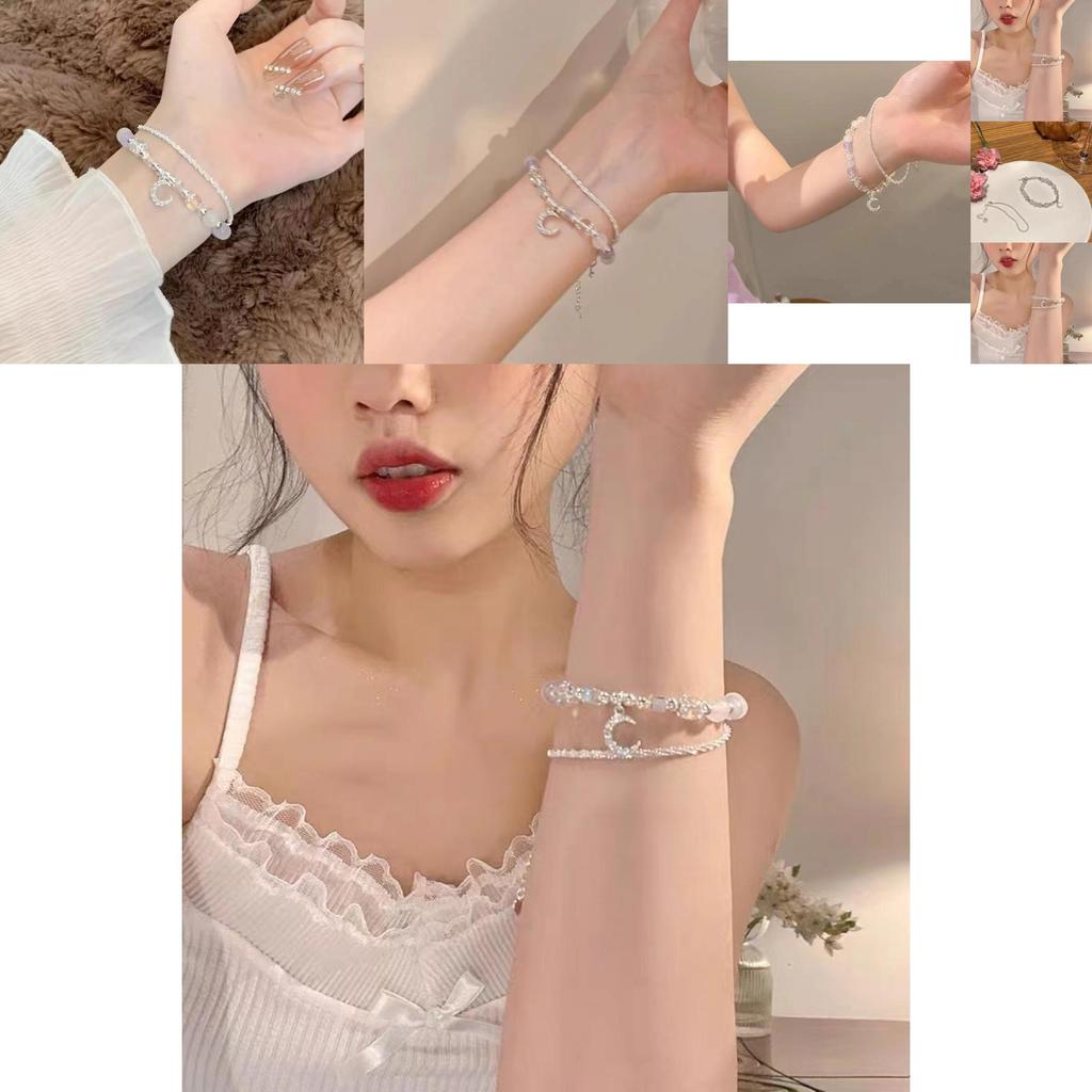Fashionable Summer Alloy Bracelets For Women Sophisticated And Sweet Design