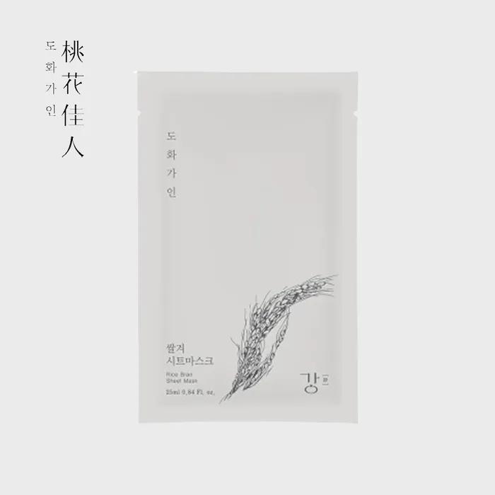 [Dohwagain] Rice Bran Sheet Mask