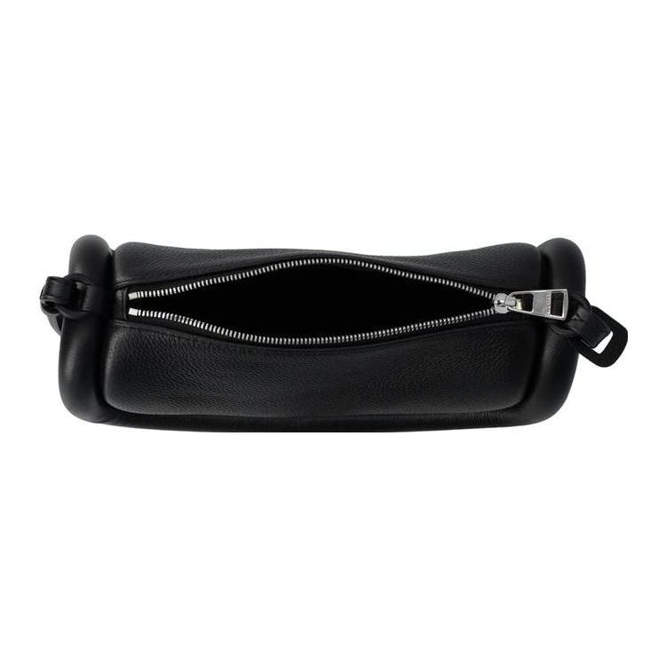 New JW Anderson Calfskin Shoulder Bag, Crossbody Bag Women's Black HB0570LA0107