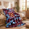 West Ham United Fußball Druck Flanell Decke Weich Warm Sofa Bett Überwurf Decke Für Zuhause Büro Schlafzimmer
