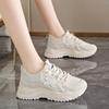 Dad Shoes Women's Spring and Summer New Platform Women's Shoes Sports Running Student Leisure Mesh Versatile Shoes