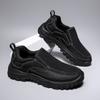 Mode Echtes Leder Herrenschuhe Slipper Mode Luxusmarke Lässige Formelle Loafer Outdoor Mokassins Italienisch Schwarz Männlich Fahrschuhe