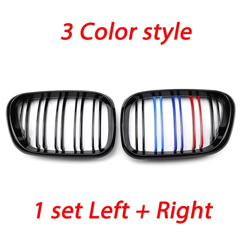 Front Hood Kidney Grille Bumper Black Shape Grill Fit For BMW E53 X5 Pre-LCI 1999-2003 Car Accessories Replacement Part