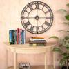 VidaXL Vintage Wall Clock Quartz Movement Metal Living Room Pendulum Clock 50645