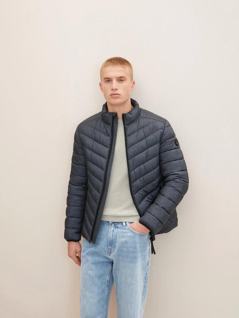 Демисезонная куртка Tom Tailor Steppjacke (1031474) grey twill structure
