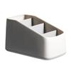 Remote Control Holder 4 Slot Desktop Storage Box Tv Remote Control Phone Trapezoidal Basket Stationery Organizer Case Home Hotel