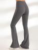 High Waist Seamless Bell Bottom Yoga Pants - Nude Feel, Butt Lifting, Quick Dry, Fitness Wear