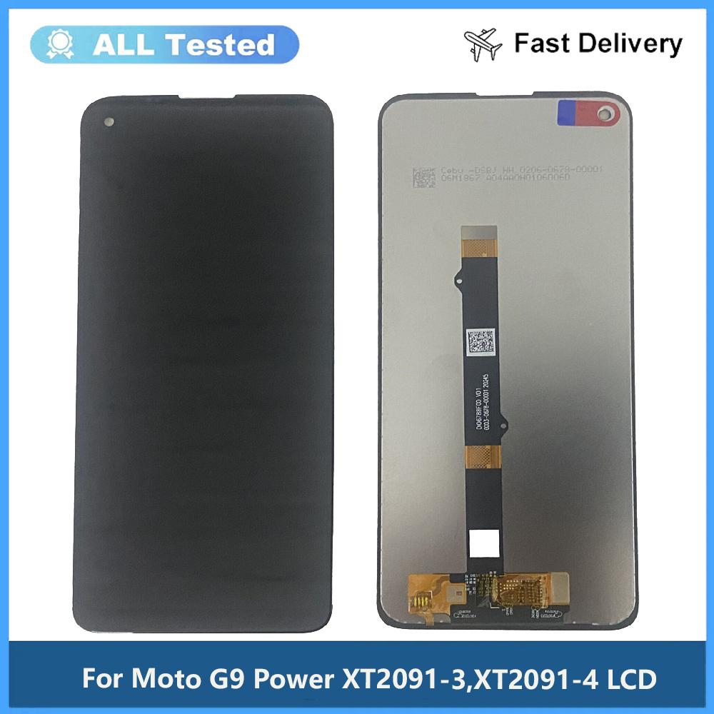 LCD Screen and Digitizer Full Assembly For Moto G9 Power XT2091