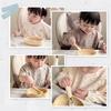 Baby Meal Short Baby Food Set of Meal Baby Meal Toddler 1 Year 2 Years 3 Years 4 Years 5 Years 6 Years Nursery Kindergarten [GoUseGo] Apron, Sleeve,